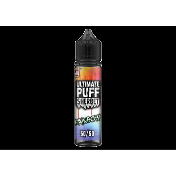 Rainbow Sherbet by Ultimate Puff, 50ML E-liquid, 0MG Vape, 50VG Juice