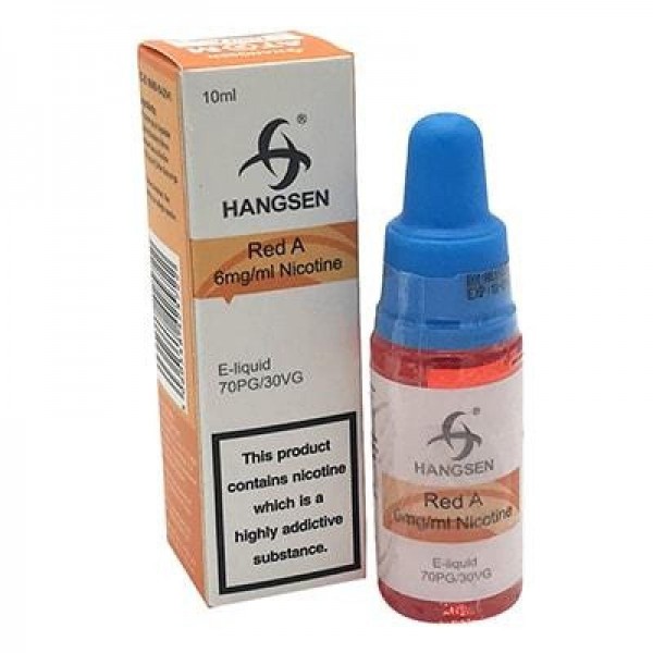 HANGSEN RED A 10ML TPD E LIQUID JUICE 3MG/6MG/12MG/18MG MULTIBUY