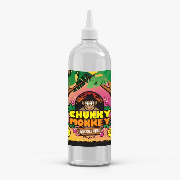 Raspberry Mango By Chunky Monkey (Kingston) 200ML E Liquid 60VG Vape 0MG Juice Short Fill