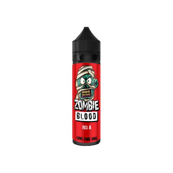 Red A By Zombie Blood 50ML E Liquid 50VG Vape 0MG Juice