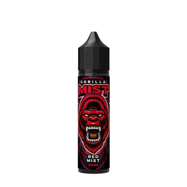 Red Mist By Gorilla Mist 50ML E Liquid 50VG Vape 0MG Juice Short Fill