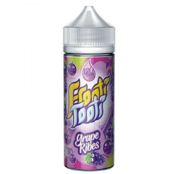 GRAPE RIBES E LIQUID BY FROOTI TOOTI TROPICAL TROUBLE SERIES 100ML SHORTFILL 70VG VAPE