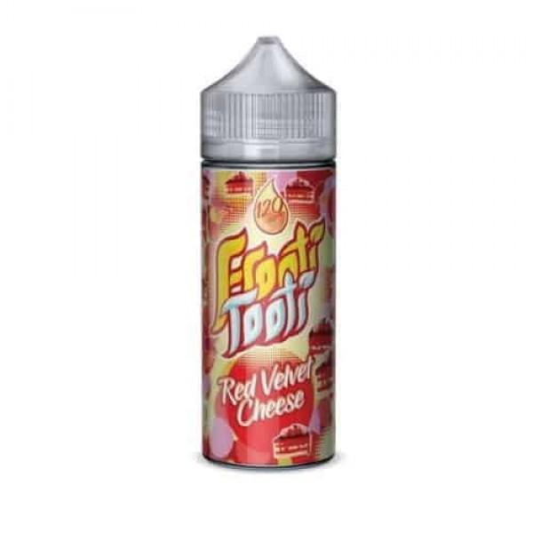 RED VELVET CHEESE E LIQUID BY FROOTI TOOTI 100ML SHORTFILL 70VG VAPE