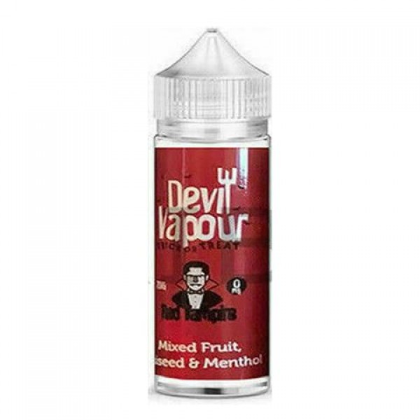 Red Vampire Mixed Fruit, Aniseed & Menthol by Devil Vapour 50ML E Liquid 70VG Vape 0MG Juice Shortfill