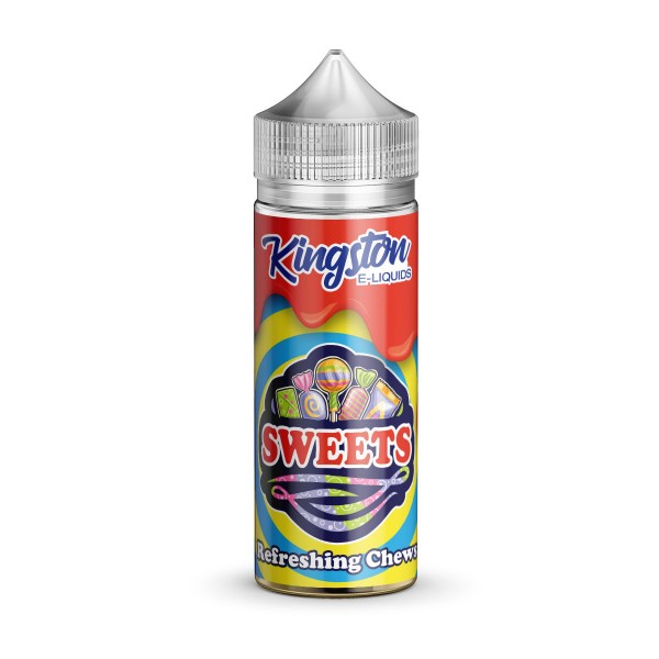 Refreshing Chew by Kingston 100ml New Bottle E Liquid 70VG Juice