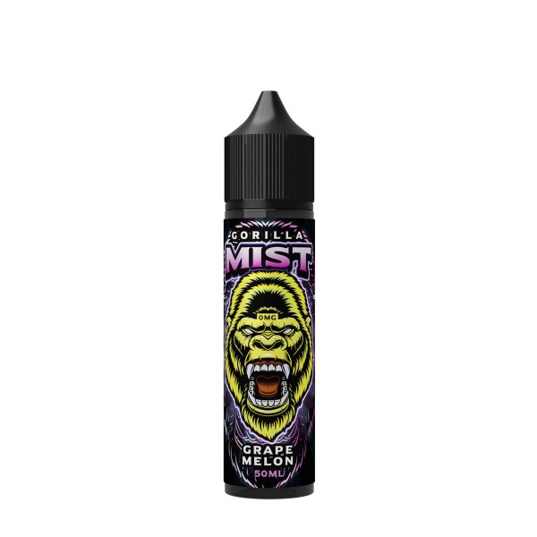 Grape Melon By Gorilla Mist 50ML E Liquid 50VG Vape 0MG Juice Short Fill