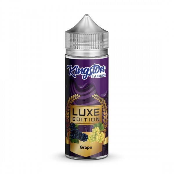 Grape Luxe Edition By Kingston 100ML E Liquid 70VG Vape 0MG Juice