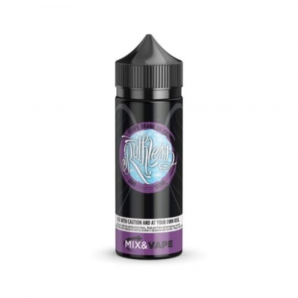 GRAPE DRANK ON ICE – RUTHLESS E-JUICE 100ML SHORTFILL E LIQUID 60VG VAPE