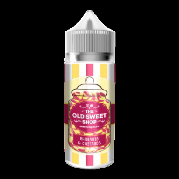 Rhubarb And Custard 100ml E-Liquid by Old Sweet Shop 50VG Vape Juice