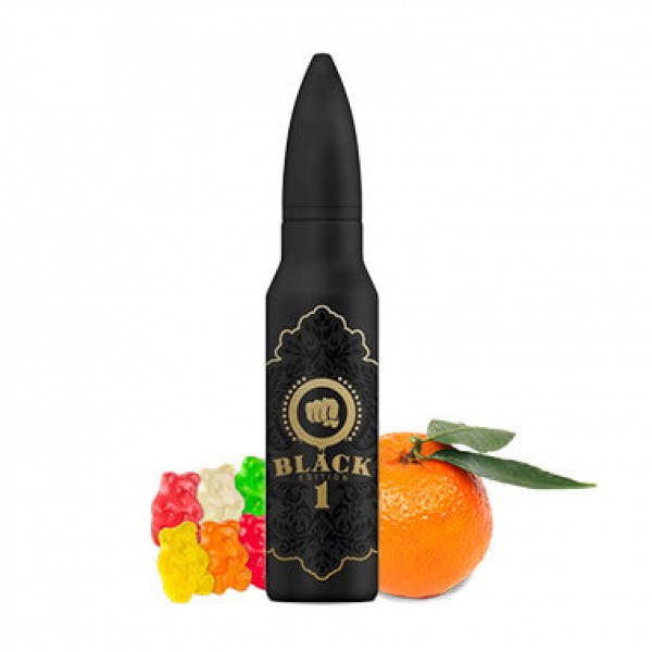 RIOT SQUAD BLACK EDITION 1 50ML SHORTFILL E LIQUID 70VG VAPE