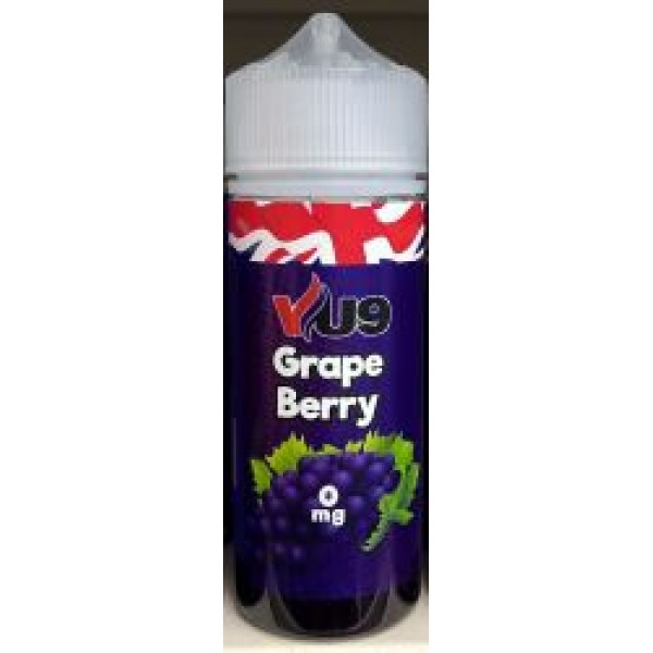 Grape Berry By VU9 100ML E Liquid 70VG Vape 0MG Juice