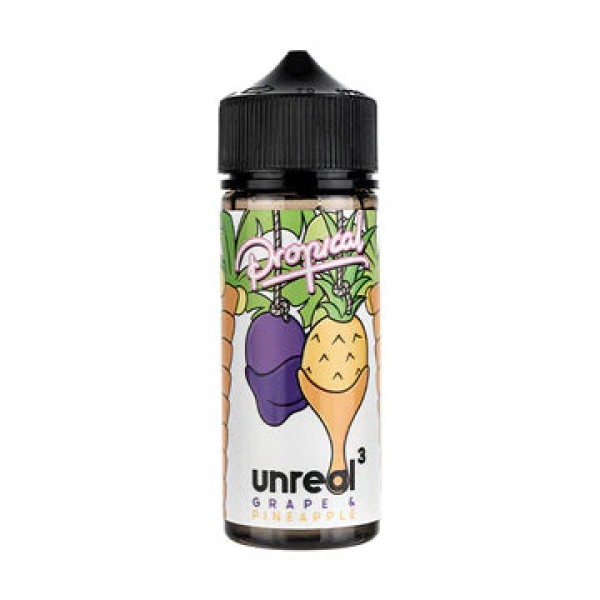 Grape & Pineapple - Unreal 3 100ML E Liquid 70VG Vape 0MG Juice