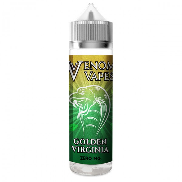 Golden Virginia By Venom Vapes 50ML E Liquid 80VG Vape 0MG Juice