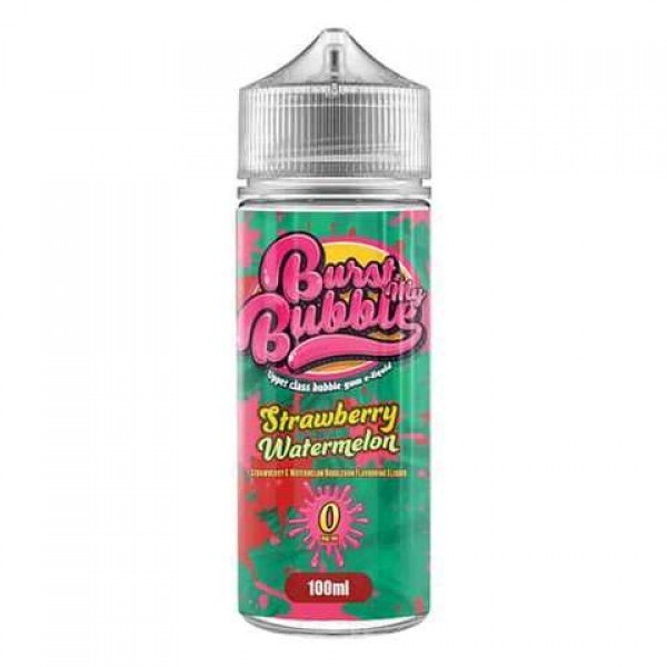 Burst My Bubble - Strawberry Watermelon 100ml Shortfill E Liquid 70VG Vape