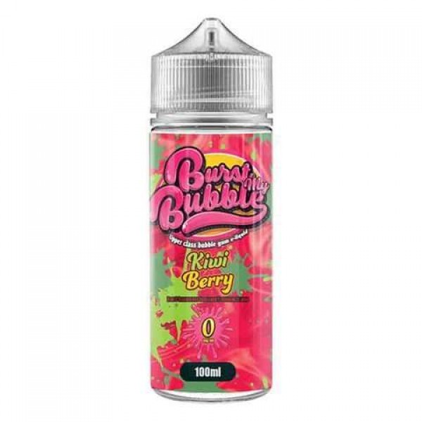 Burst My Bubble - Kiwi Berry 100ml Shortfill E Liquid 70VG Vape