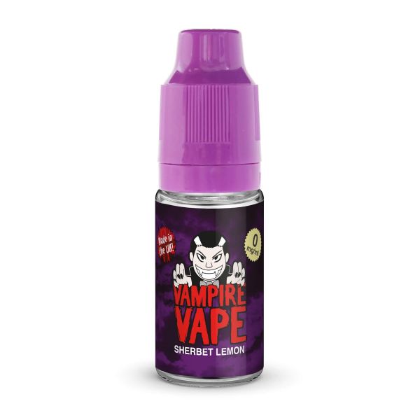 Sherbet Lemon By Vampire Vape 10ML E Liquid. All Strengths Of Nicotine Juice