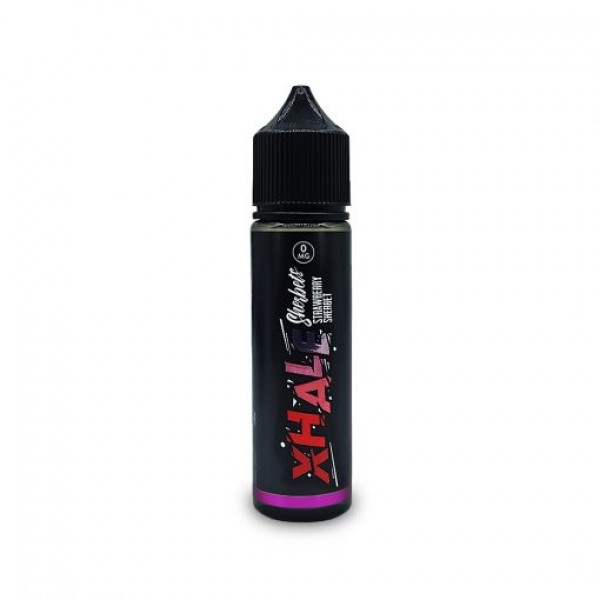 Sherbet - Strawberry By Xhale 50ML E Liquid 70VG Vape 0MG Juice Shortfill