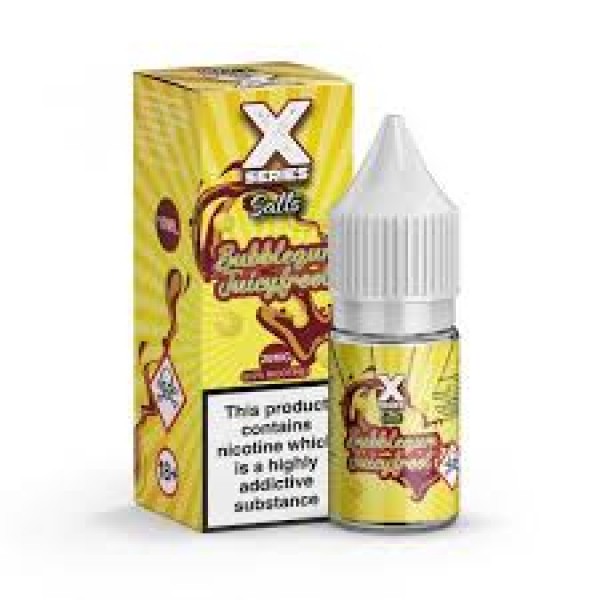 Bubblegum Juicyfroot by X Series 10ml TPD E-Liquid 10mg/20mg Juice Vape