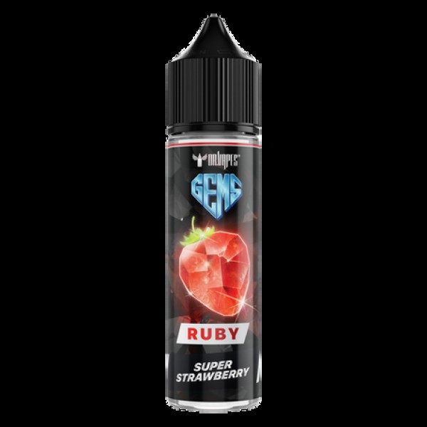 Gems - Super Strawberry Ruby By Dr Vapes 50ML E Liquid 78VG Vape 0MG Juice