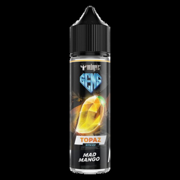 Gems - Mad Mango Topaz On Ice By Dr Vapes 50ML E Liquid 78VG Vape 0MG Juice