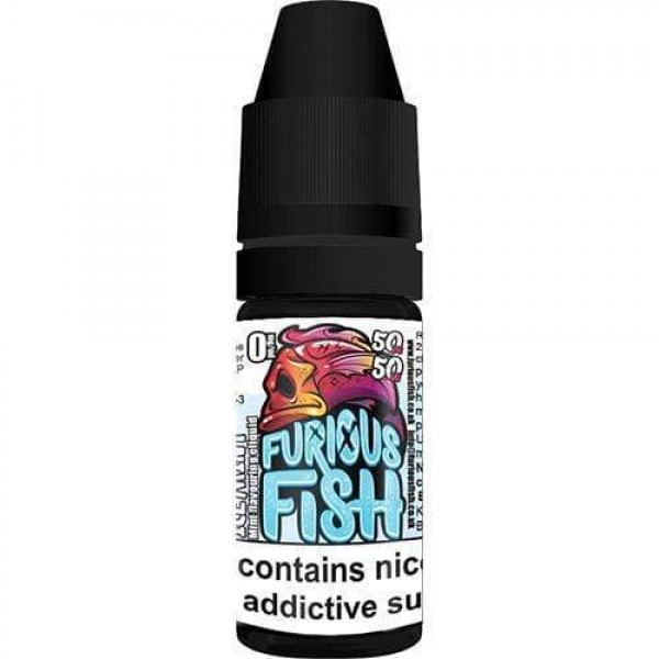 FURIOUS FISH 10ML ICE MINT E LIQUID 50VG VAPE TPD COMPLIANT MULTIBUY