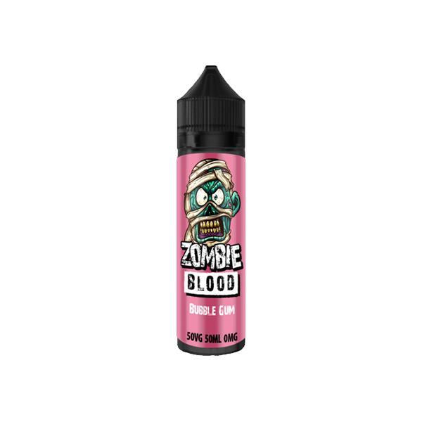 Bubblegum By Zombie Blood 50ML E Liquid 50VG Vape 0MG Juice