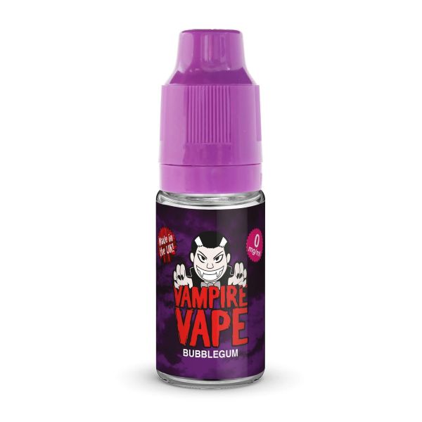 Bubblegum By Vampire Vape 10ML E Liquid. All Strengths Of Nicotine Juice