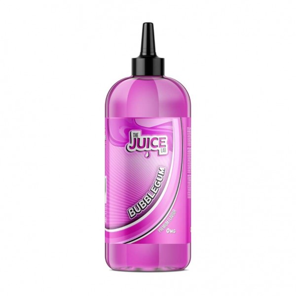 Bubblegum by The Juice Lab, 500ML E Liquid, 60VG Vape, 0MG Juice