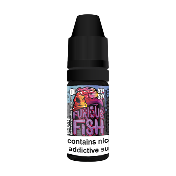 FURIOUS FISH 10ML BLACK ICE E LIQUID 50VG VAPE TPD COMPLIANT MULTIBUY