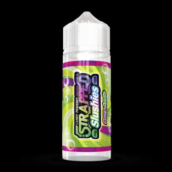 SLUSHIES - BERRY APPLE BY STRAPPED 100ML E LIQUID 70VG VAPE 0MG JUICE