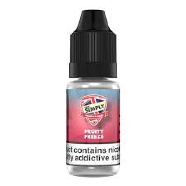 Fruity Freeze By Vape Simply 10ML E Liquid 50VG/50PG Vape Juice | All Strengths Available