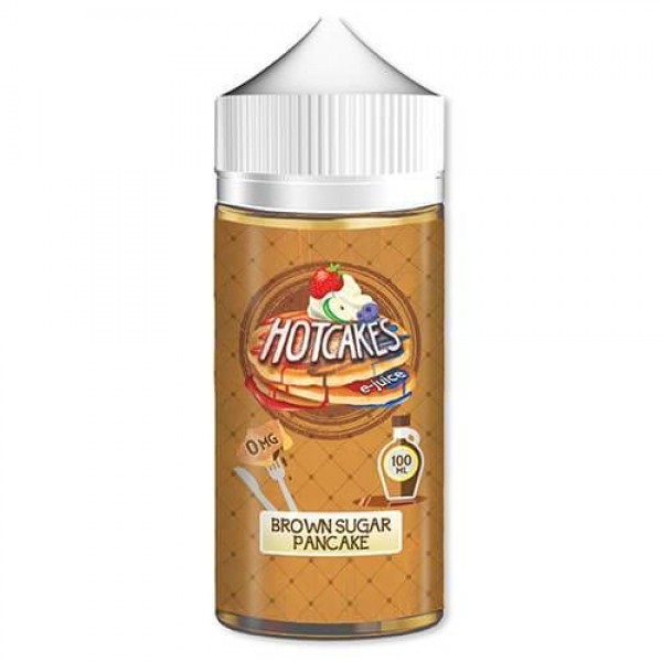 Brown Sugar Pancake By Hotcakes 100ML E Liquid 70VG Vape 0MG Juice Short Fill