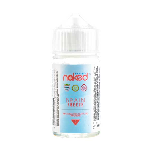 Brain Freeze by Naked 100, 50ML E Liquid, 70VG Juice, 0MG Vape