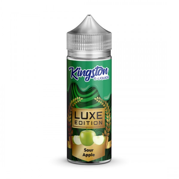 Sour Apple Luxe Edition By Kingston 100ML E Liquid 70VG Vape 0MG Juice