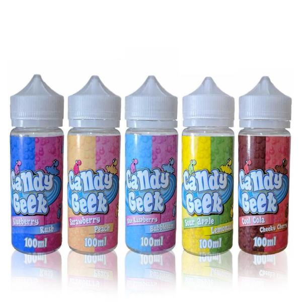 Sour apple lemonade by Candy Geek 100ml Shortfill E Liquid E Juice 70VG Vape