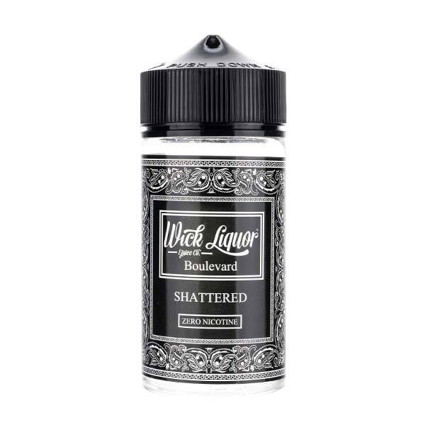 Boulevard Shattered By Wick Liquor 150ML E Liquid 80VG Vape 0MG Juice *Genuine*