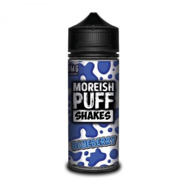 BLUEBERRY – MOREISH PUFF SHAKES 100ML SHORTFILL E LIQUID 70VG VAPE