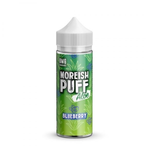 BLUEBERRY – MOREISH PUFF ALOE 100ML SHORTFILL E LIQUID 70VG VAPE