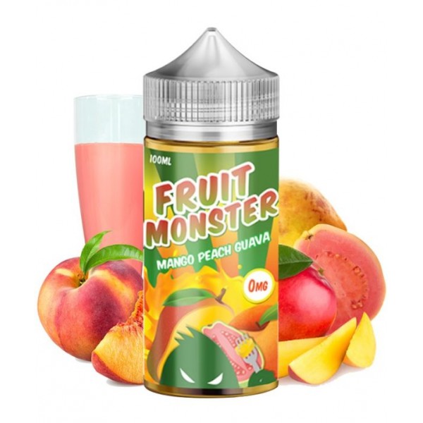 FRUIT MONSTER – MANGO PEACH GUAVA 100ML SHORTFILL E LIQUID 75VG VAPE