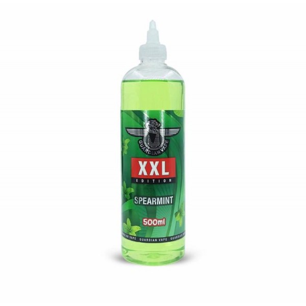 Spearmint By Guardian Vape XXL Edition 500ML E Liquid 70VG Vape 0MG Juice