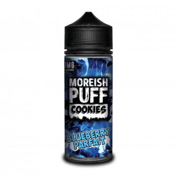 BLUEBERRY PARFAIT – MOREISH PUFF COOKIES 100ML SHORTFILL E LIQUID 70VG VAPE