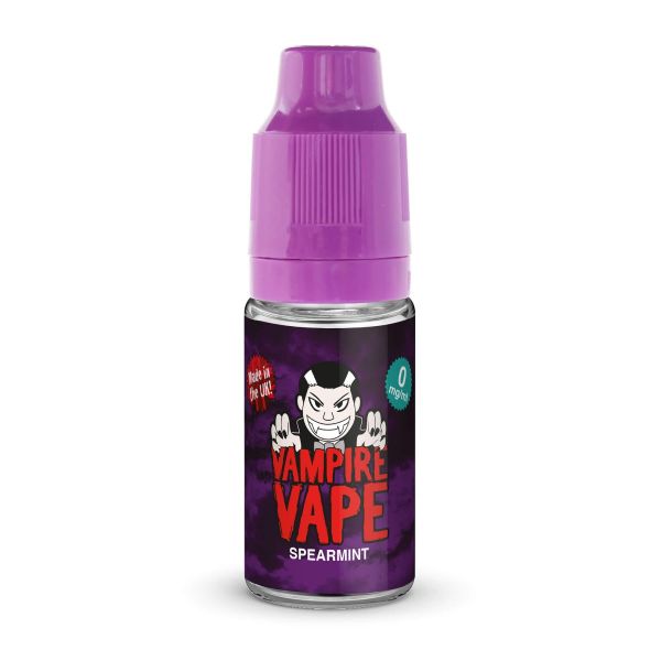 Spearmint By Vampire Vape 10ML E Liquid. All Strengths Of Nicotine Juice