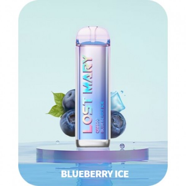 Blueberry Ice By Lost Mary QM600 Disposable Vape Pod