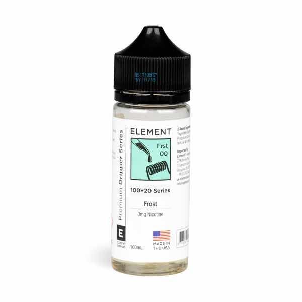 Frost by Element. 100ML E-Liquid, 0MG Vape 80VG/20PG Juice