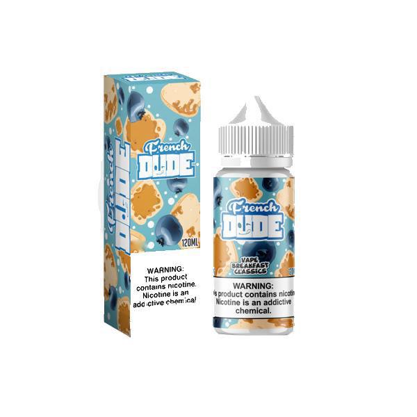 French Dude By Vape Breakfast Classics 100ML E Liquid 80VG Vape 0MG Juice