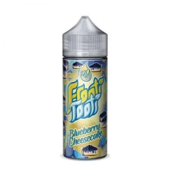 BLUEBERRY CHEESECAKE E LIQUID BY FROOTI TOOTI 100ML SHORTFILL 70VG VAPE