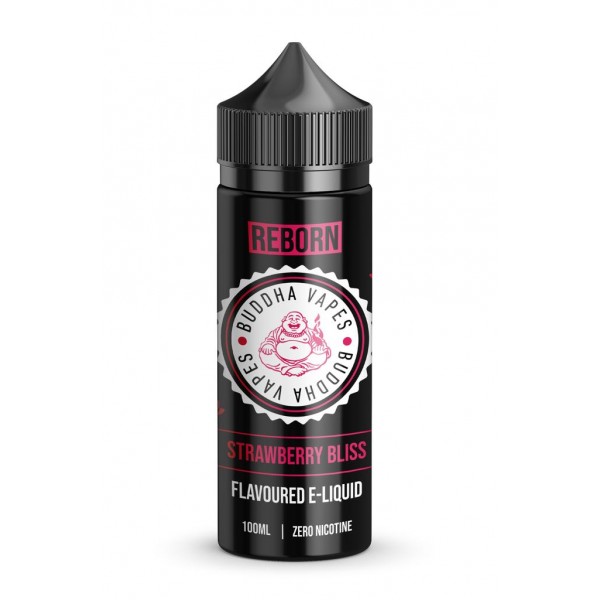 Strawberry Bliss - Reborn by Buddha Vapes 100ML E Liquid 80VG Vape 0MG Juice