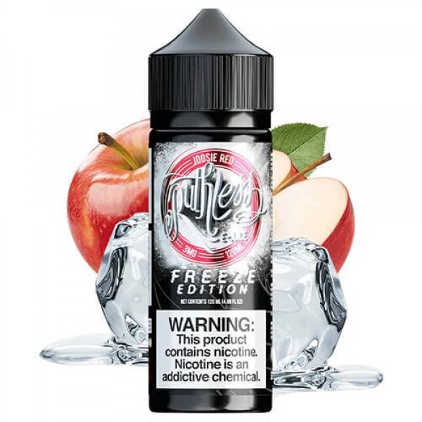 FREEZE EDITION - JOOSIE RED BY RUTHLESS | 100ML E LIQUID | 65VG VAPE | 0MG JUICE SHORT FILL