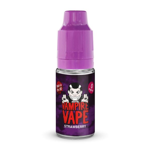 Strawberry By Vampire Vape 10ML E Liquid. All Strengths Of Nicotine Juice