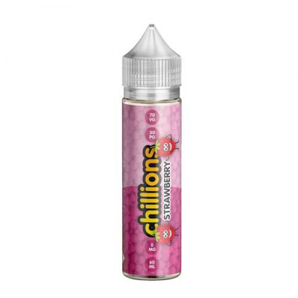 Strawberry by Chillions 50ML E Liquid 70VG 30PG Vape 0MG Juice